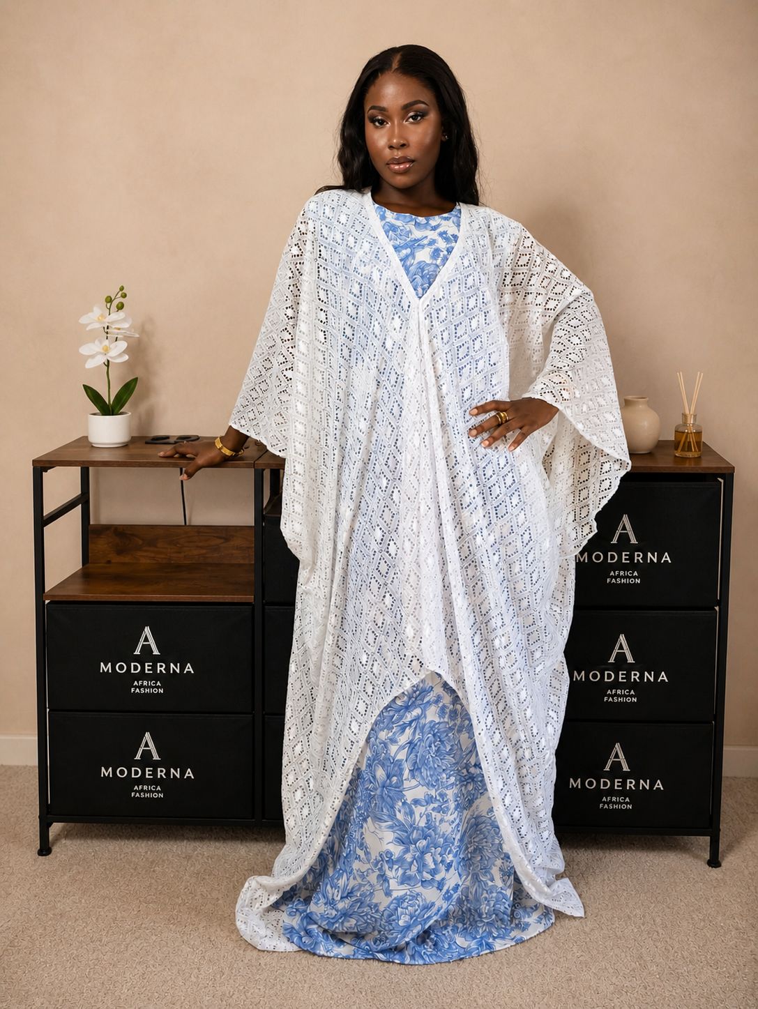 Ensemble Robe Dentelle blanche